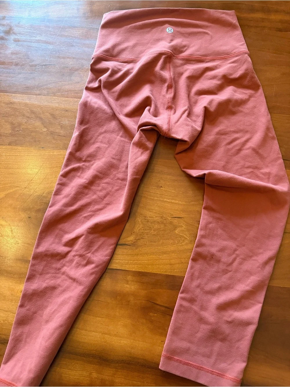 lululemon athletica Women’s Burnt Orange Leggings - Stretch Active Bottoms